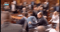 VIDEO Tuča u srpskom parlamentu zbog Crne Gore, vlast okrivila "ološa i fašista"